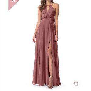 Azazie Evalleen Bridesmaid Dress in Vintage Mauve